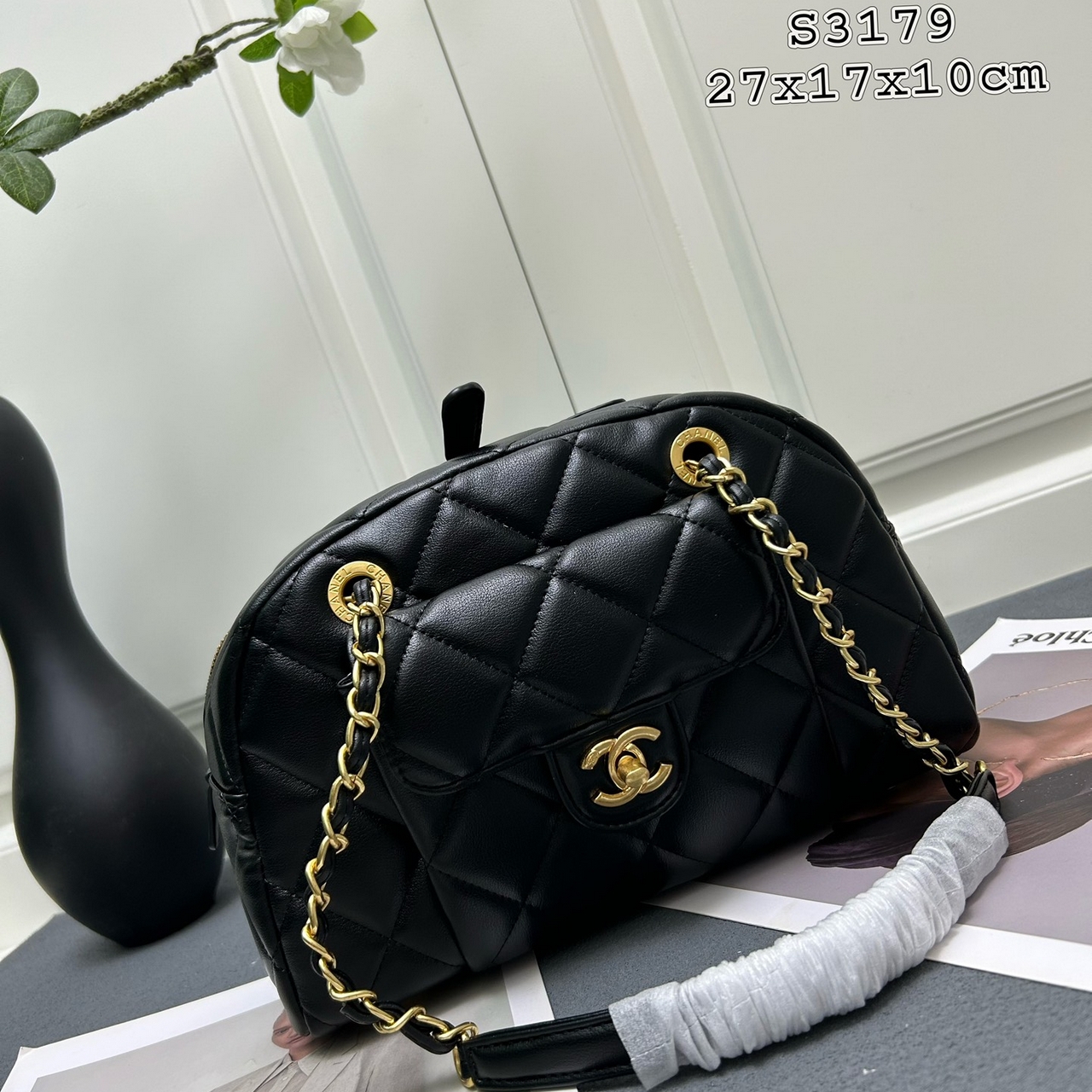Chanel Bowling bag S3179 - ELEGANCE-SECRETE