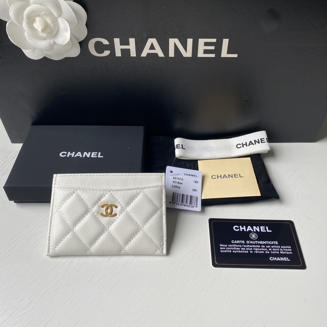 Top quality Chanel Card holder 31510 LM08 11cm - ELEGANCE-SECRETE