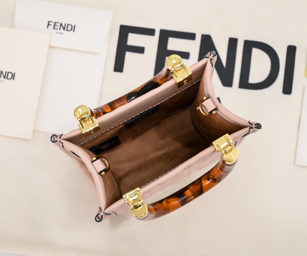 Sunshine Mini Tote Bag Pink 3370 LM041 13cm - ELEGANCE-SECRETE