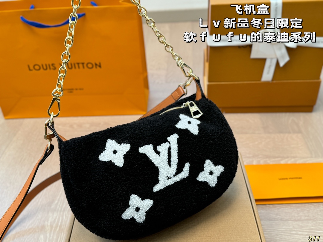 LV Pochette Bag 042 DB541 26cm - ELEGANCE-SECRETE